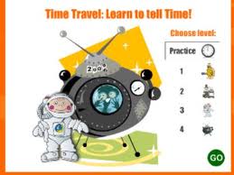 Learn to tell the time- free online game