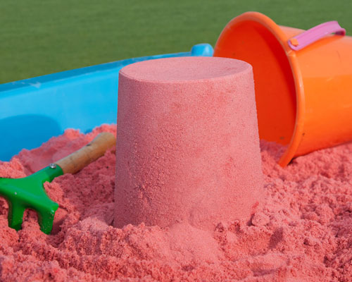 How to make coloured play sand