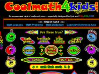 Cool Math 4 kids Website